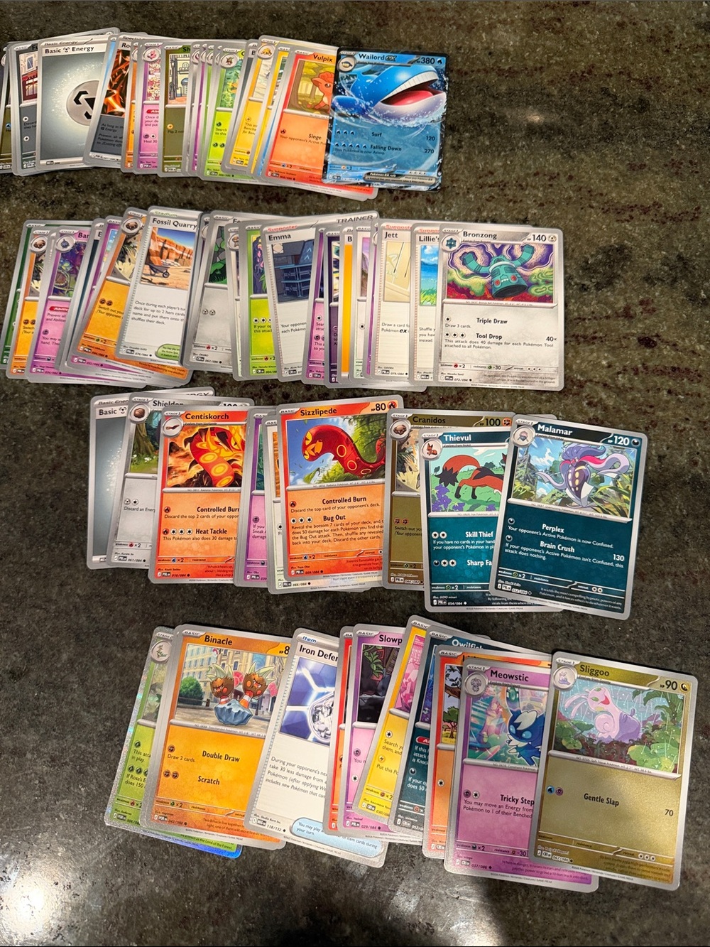 Pokémon Assorted Card Lot - Multicolor 90 Cards Collecting, Prize Bin, Halloween